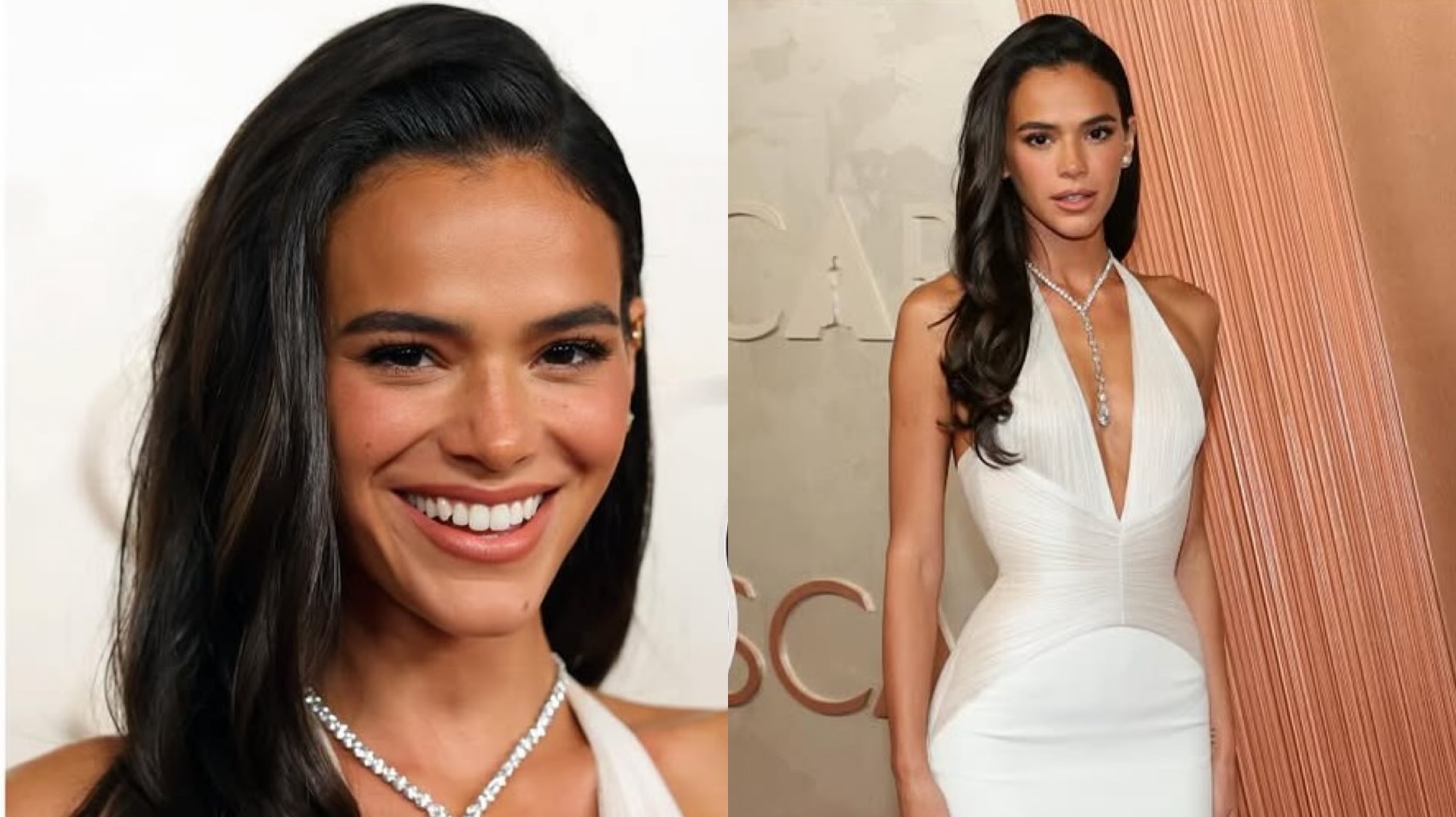 Bruna marquezine belíssima no oscar’s 2025